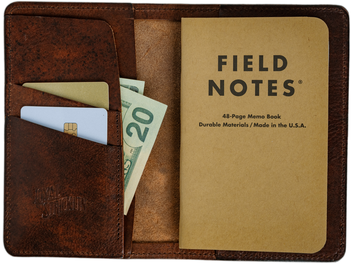 Edison Wallet - Cognac