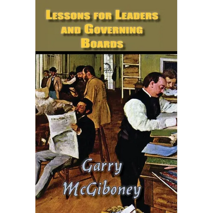 Lessons for Leaders and Governing Board - Paperback
