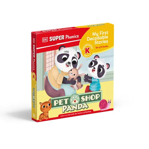 DK Super Phonics My First Decodable Stories Pet Shop Panda - Paperback