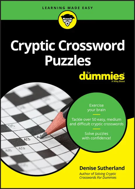 Cryptic Crossword Puzzles for Dummies - Paperback