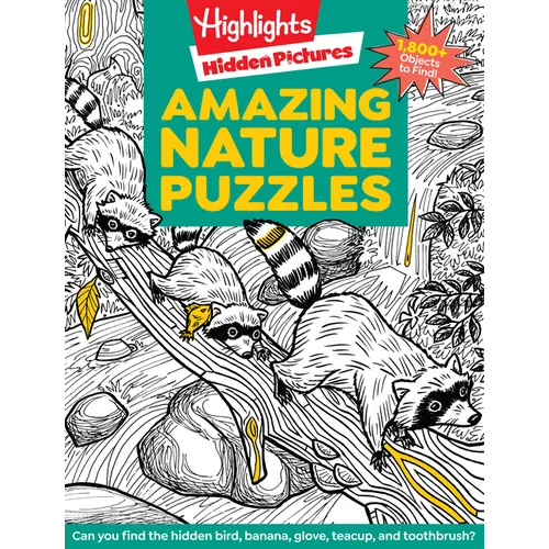 Amazing Nature Puzzles: Explore & Discover with Over 100 Fun Hidden Pictures Nature Puzzles, Celebrate the Wonders of Nature with a Nature Activity Bo - Paperback