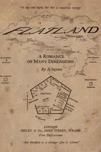 Flatland: A Romance of Many Dimensions: Illustrated - Paperback