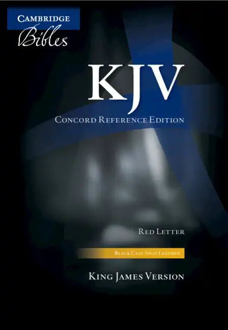 Concord Reference Bible-KJV - Leather