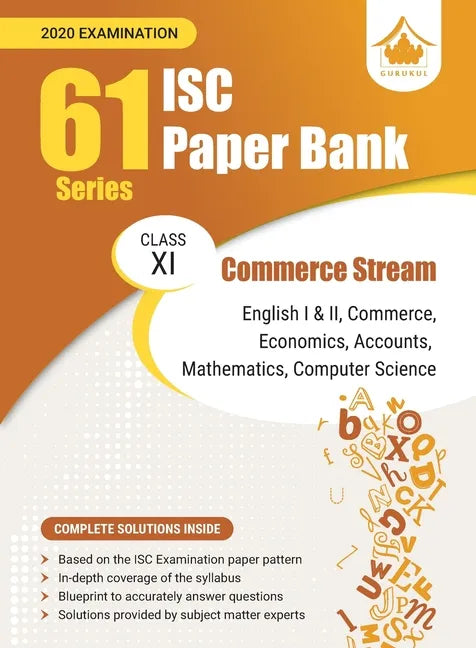 61 Paper Bank - Commerce Stream: ISC Class 11 for 2020 examination - Paperback