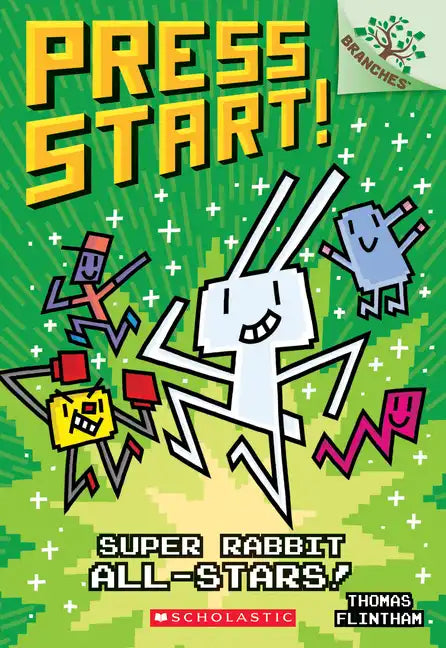 Super Rabbit All-Stars!: A Branches Book (Press Start! #8): Volume 8 - Paperback