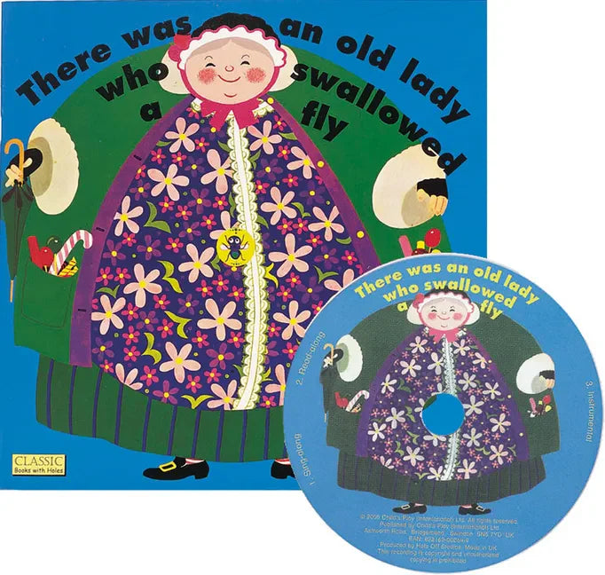 There Was an Old Lady Who Swallowed a Fly [With CD (Audio)] - Paperback