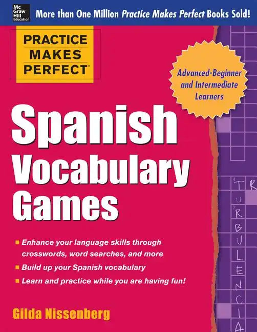 Spanish Vocabulary Games - Paperback
