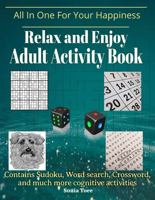 Adult Activity Book: Relax and Enjoy - Paperback