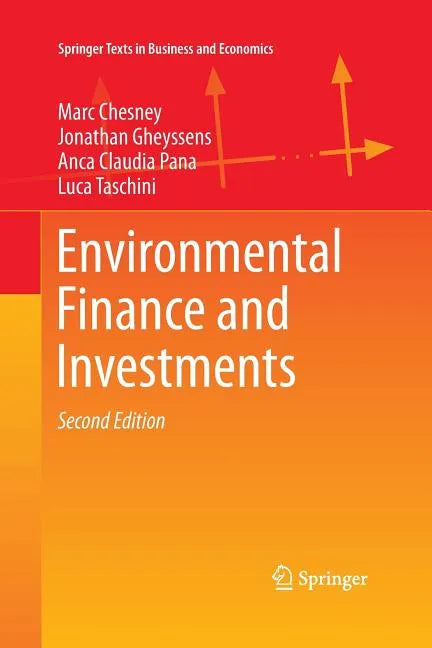 Environmental Finance and Investments - Paperback