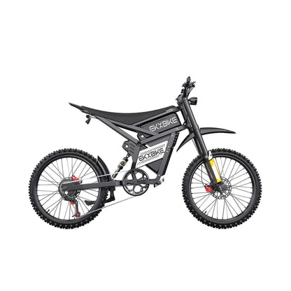 EKX E6 3000W 52V/40AH Premium Electric Carbon Steel Off-Road Mountain Dirt Bike (SAK18315)