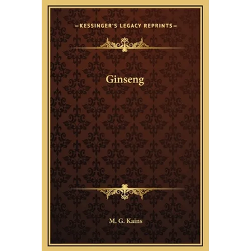 Ginseng - Hardcover