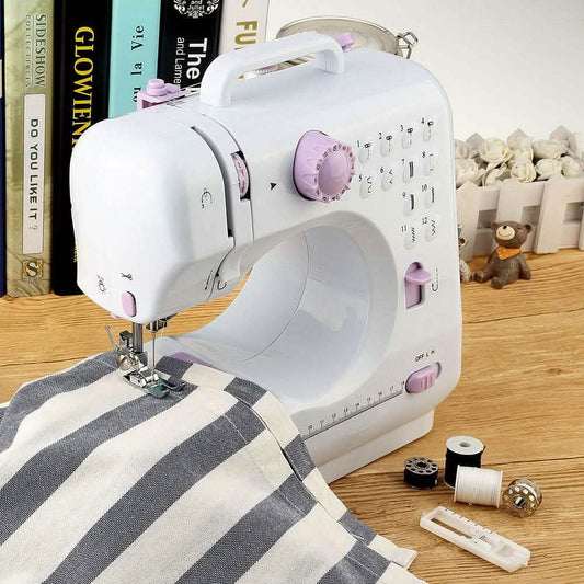Electric Sewing Machine 12 Stitches with Foot Pedal