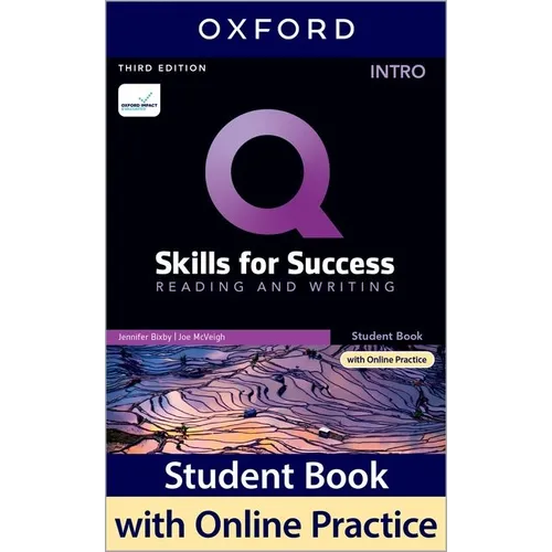 Q3e Intro Reading and Writing Student Book and IQ Online Pack - Paperback