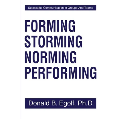 Forming Storming Norming Performing: Successful Communications in Groups and Teams - Paperback