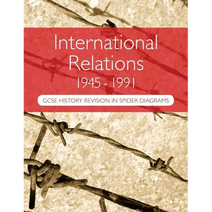 International Relations 1945-1991: GCSE History Revision in Spider Diagrams: The Cold War - Paperback