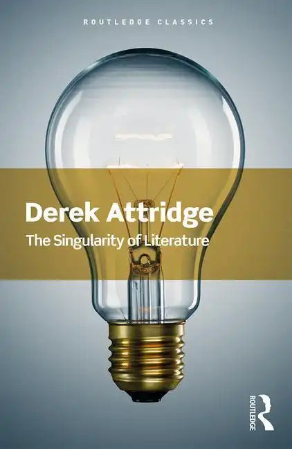 The Singularity of Literature - Paperback