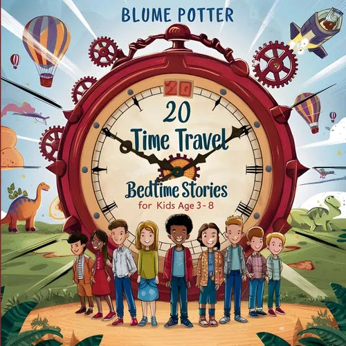 20 Time Travel Bedtime Stories For Kids Age 3 - 8 - Paperback