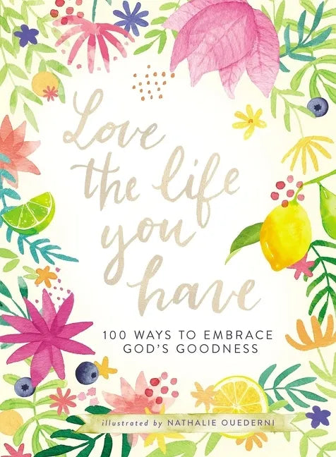 Love the Life You Have: 100 Ways to Embrace God's Goodness (a 100-Day Devotional with Inspirational Readings, Poems, and Scriptures) - Hardcover