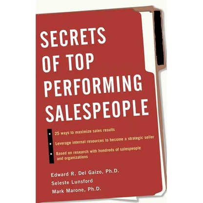 Secrets of Top-Performing Salespeople - Paperback