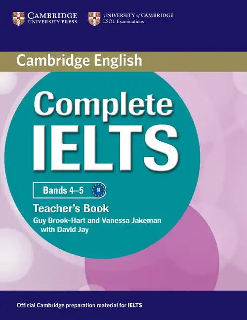 Complete Ielts Bands 4 5 Teacher's Book - Paperback