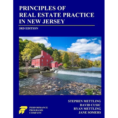 Principles of Real Estate Practice in New Jersey: 3rd Edition - Paperback