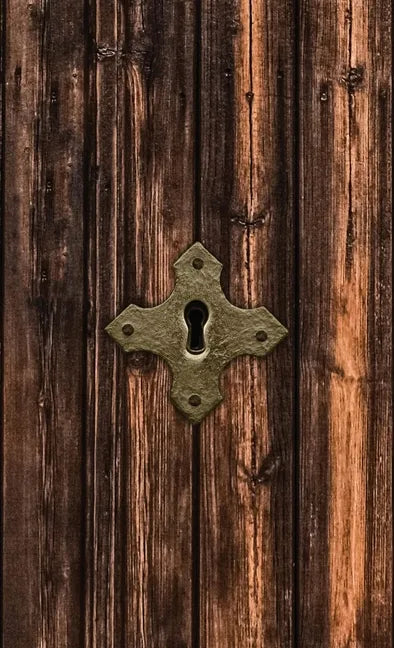 Discrete Password Logbook: "Locked Door" Edition - Hardcover