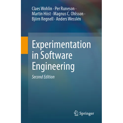 Experimentation in Software Engineering - Paperback