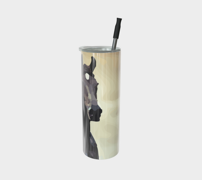 Wild Black Horse Stainless Steel 20 oz Tumbler