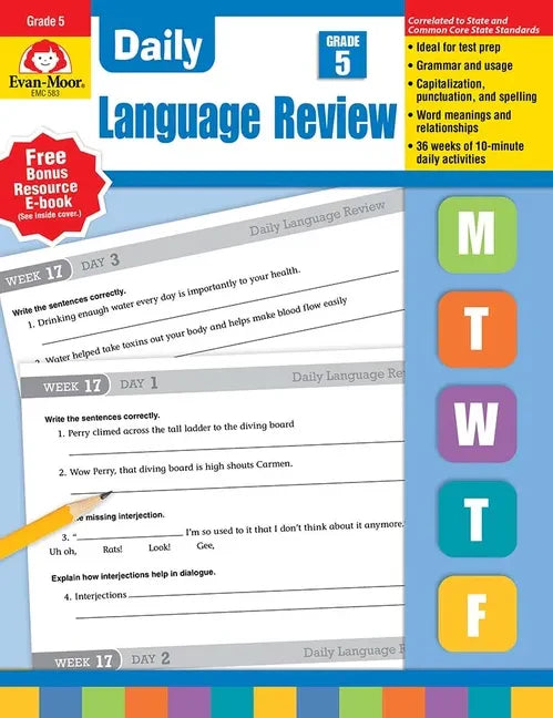 Daily Language Review, Grade 5 Teacher Edition - Paperback