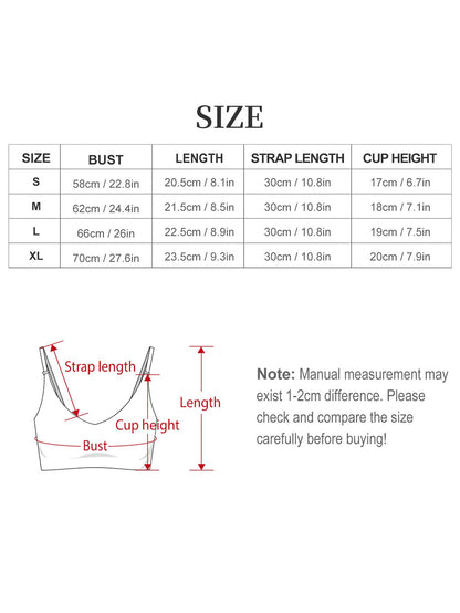 Cute Black Puppy Seamless Bra for Women (Front Printing)