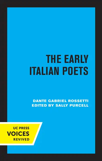 The Early Italian Poets - Paperback