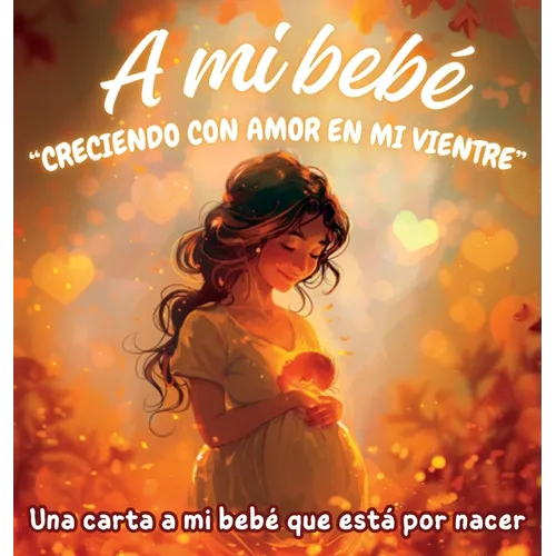 A mi bebé "Creciendo con amor en mi vientre": Una carta a mi bebé que está por nacer - Hardcover