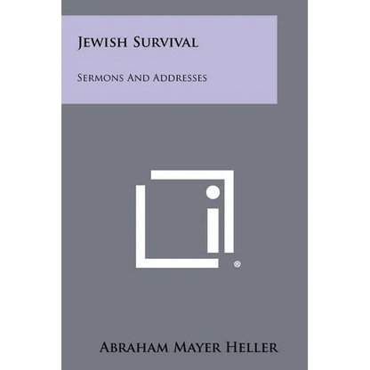 Jewish Survival: Sermons and Addresses - Paperback