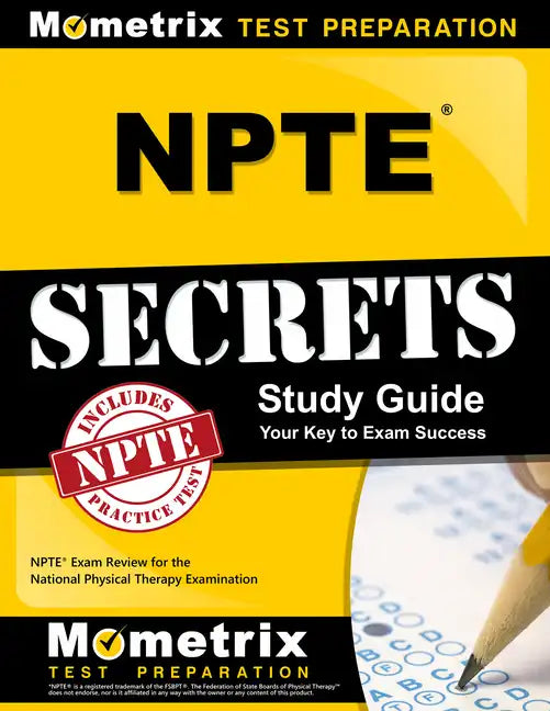 Npte Secrets Study Guide: Npte Exam Review for the National Physical Therapy Examination - Paperback