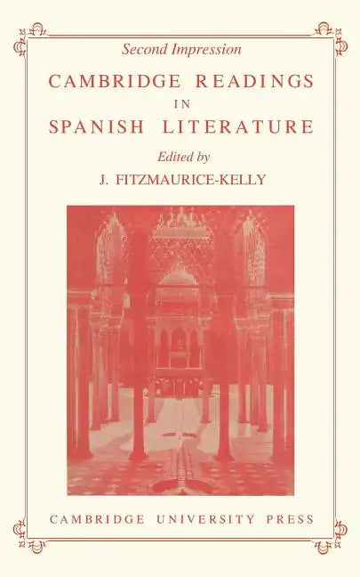 Cambridge Readings in Spanish Literature - Paperback