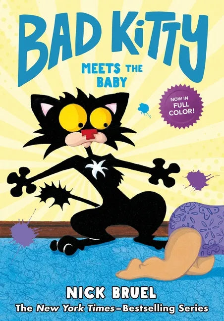 Bad Kitty Meets the Baby (Full-Color Edition) - Hardcover