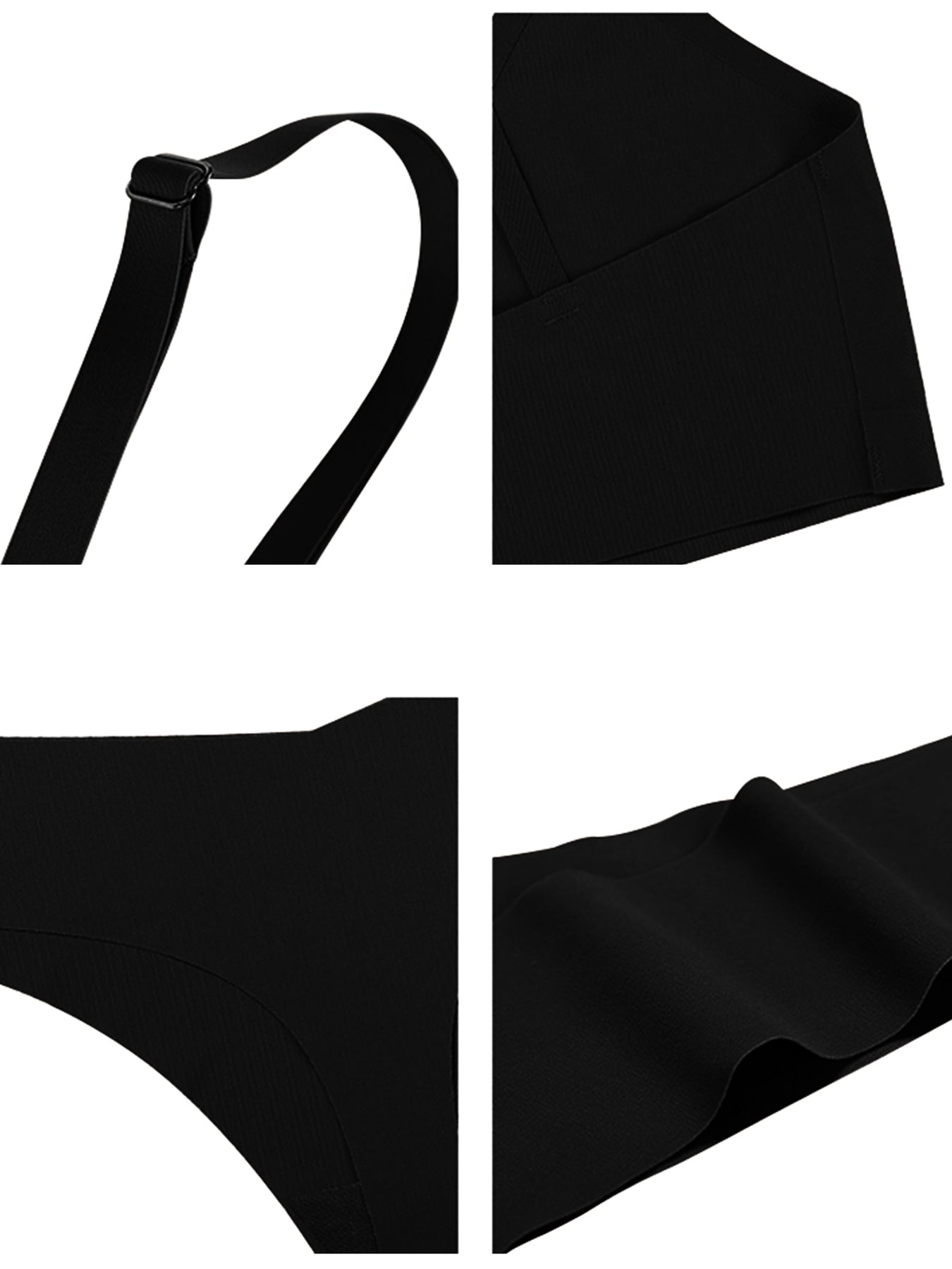 Golden Unicorn Seamless Bra for Women (Front Printing)