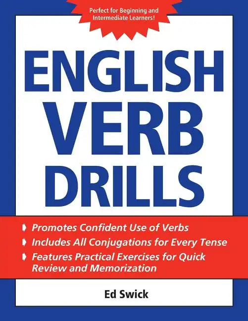 English Verb Drills - Paperback