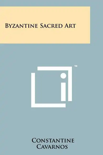 Byzantine Sacred Art - Paperback