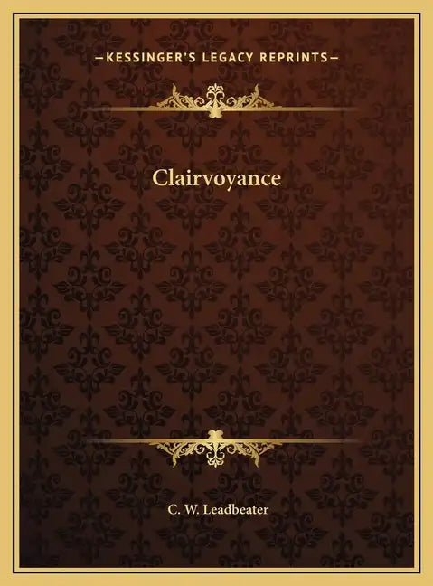 Clairvoyance - Hardcover