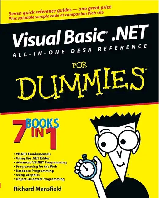 Visual Basic .Net All in One Desk Reference for Dummies - Paperback