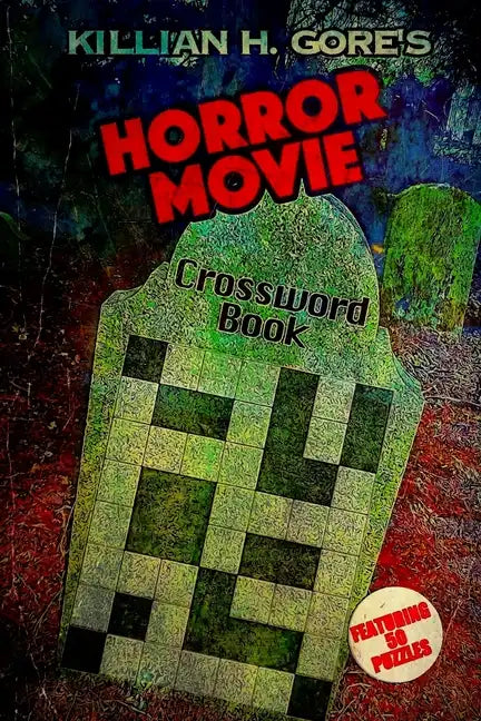 Horror Movie Crossword Book - Paperback
