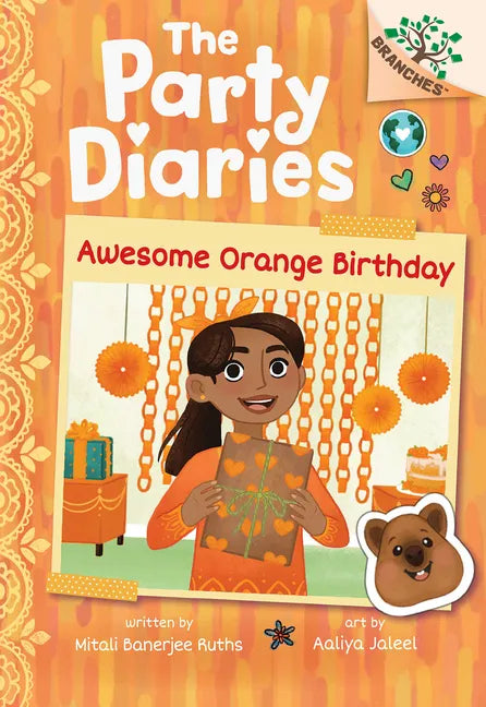 Awesome Orange Birthday: A Branches Book (the Party Diaries #1) - Hardcover