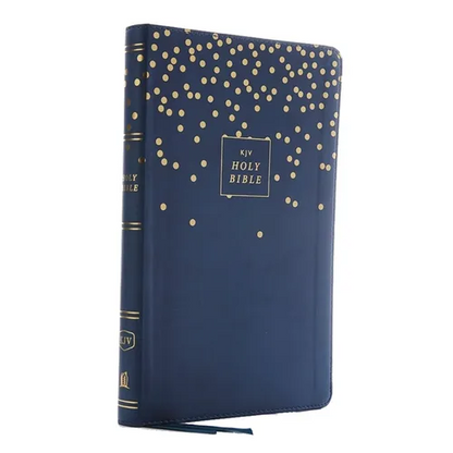 Kjv, Thinline Bible Youth Edition, Leathersoft, Blue, Red Letter Edition, Comfort Print - Imitation Leather