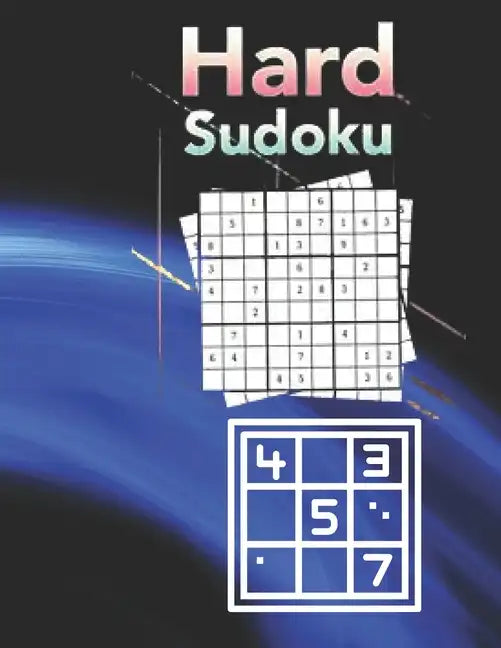 Hard Sudoku Book For Adult - Paperback
