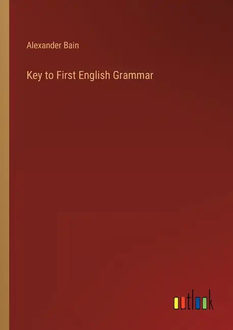 Key to First English Grammar - Paperback