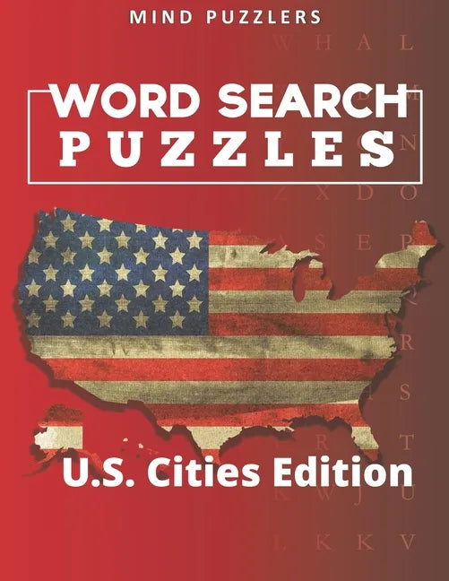 Word Search Puzzles: Search and Find Games for Adults-U.S. Cities Edition - Paperback