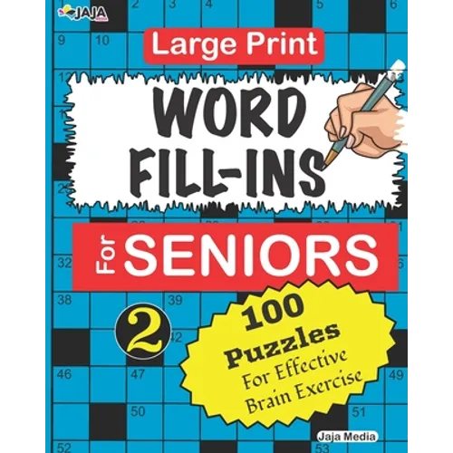 Large Print WORD FILL-INS For SENIORS; Vol. 2 - Paperback