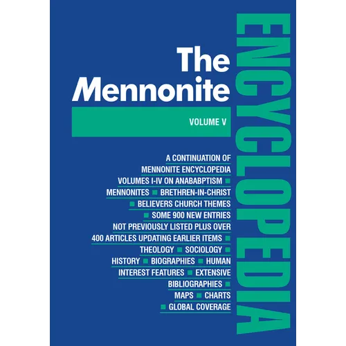 Mennonite Encyclopedia/ Vol 5: Volume 5 - Hardcover