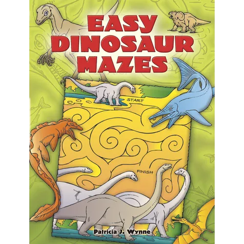 Easy Dinosaur Mazes - Paperback